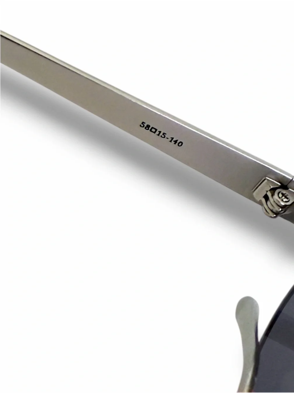 NWT Linda Farrow 313 Round Sunglasses Rare C10 Matt Gold Silver Grey Archival